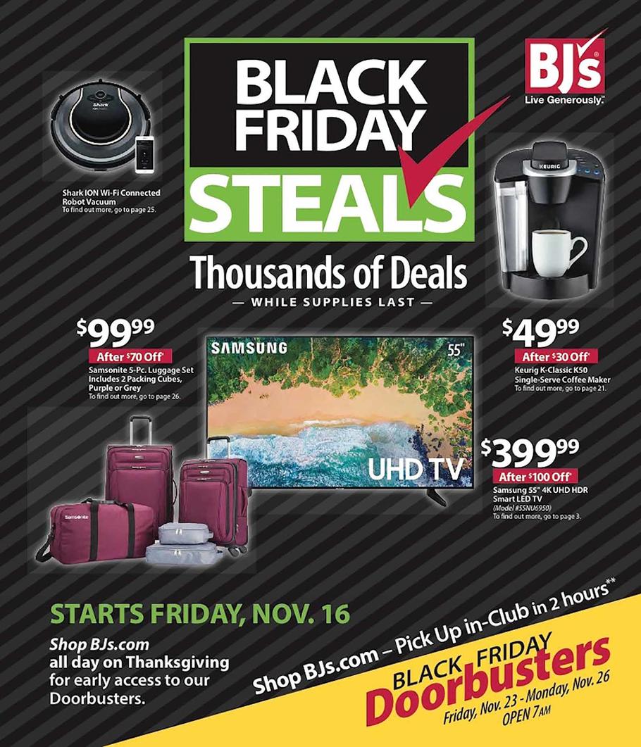 Bjs Black Friday 2019 Ad Deals And Sales